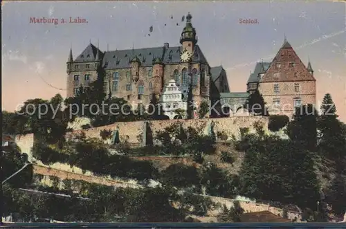 Marburg Lahn Schloss Kat. Marburg