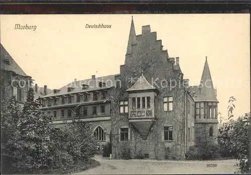 Marburg Lahn Deutschhaus Kat. Marburg