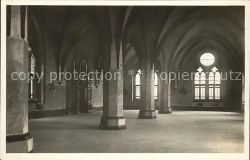 Marburg Lahn Rittersaal im Schloss Kat. Marburg