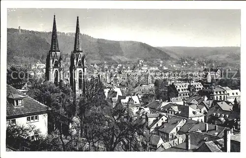 Marburg Lahn Teilansicht Kat. Marburg