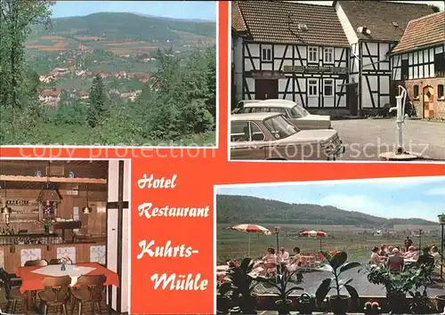 Erdhausen Hotel Restaurant Kuhrtsmuehle Kat. Gladenbach