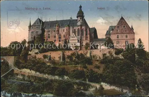 Marburg Lahn Schloss Kat. Marburg