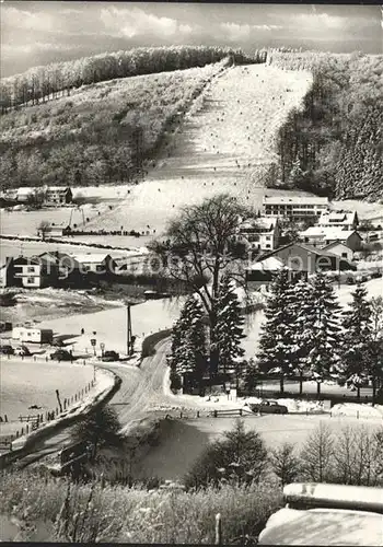 Willingen Sauerland Sonnenlift am Hoppern Wintersportplatz Kurort Kat. Willingen (Upland)