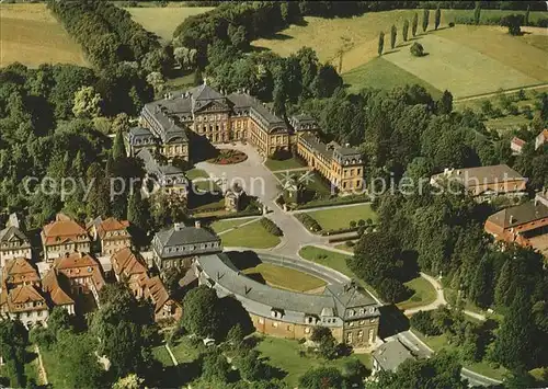 Arolsen Bad Residenzschloss Fliegeraufnahme Kat. Bad Arolsen