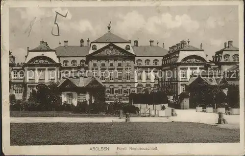 Arolsen Bad Residenzschloss  Kat. Bad Arolsen