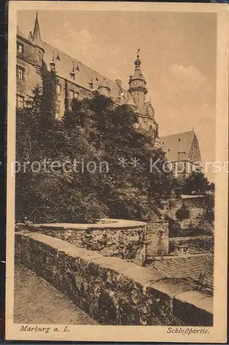 Marburg Lahn Schloss  Kat. Marburg