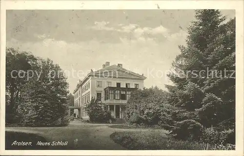 Arolsen Bad Neues Schloss Kat. Bad Arolsen