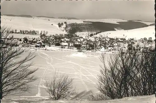 Usseln Winterpanorama Kat. Willingen (Upland)