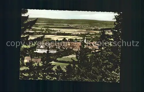 Nieheim Panorama Blick vom Holsterturm Kat. Nieheim