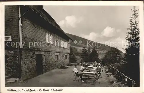 Willingen Sauerland Essener Skihuette Wintersportplatz Luftkurort Kat. Willingen (Upland)