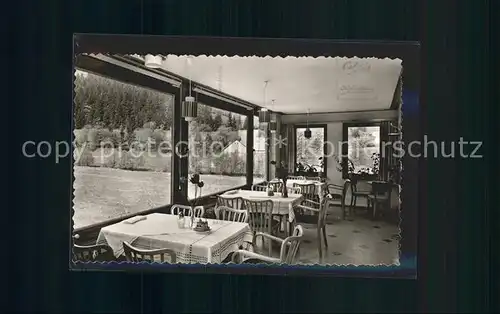 Willingen Sauerland Cafe zum Paradies Pension Luftkurort Kat. Willingen (Upland)