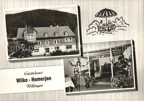 Willingen Sauerland Gaestehaus Wilke Hamerjan Kat. Willingen (Upland)