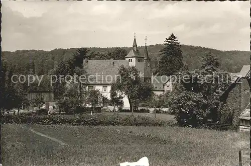 Merlsheim Kirche Kat. Nieheim