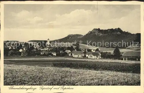 Papstdorf Papststein Kat. Gohrisch