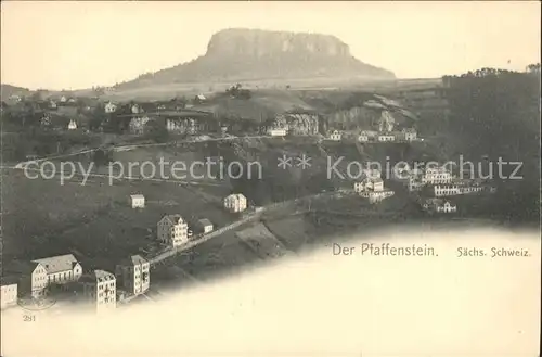 Pfaffendorf Koenigstein  Kat. Koenigstein Saechsische Schweiz