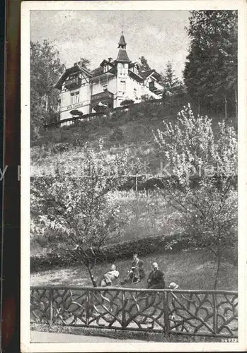 Rathen Saechsische Schweiz Pension Villa Zeissig Kat. Rathen Sachsen