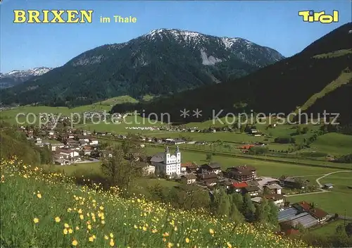 Brixen Thale Panorama Kat. Brixen im Thale