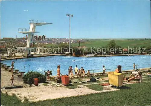 Schweinfurt Schwimmbad Kat. Schweinfurt