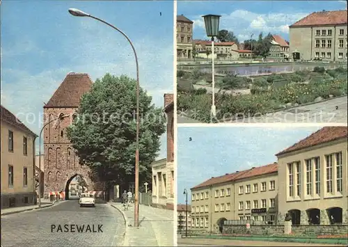 Pasewalk Mecklenburg Vorpommern Prenzlauer Tor  Kat. Pasewalk