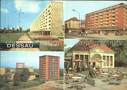 Dessau Rosslau Am Roten Stern Teehaeuschen im Stadtpark Kat. Dessau Rosslau