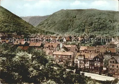 Thale Harz Blick vom Lindenberg Kat. Thale