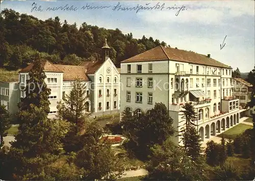 Biberach Riss Kneipp Sanatorium Jordanbad Kat. Biberach an der Riss