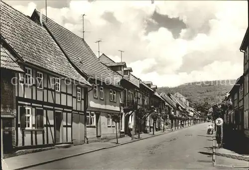 Neustadt Harz Burgstrasse Luftkurort Kat. Neustadt Harz