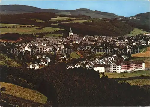 Winterberg Hochsauerland Gesamtansicht Heilklimatischer Kurort Kat. Winterberg