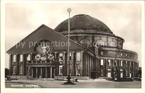 Hannover Stadthalle Kat. Hannover