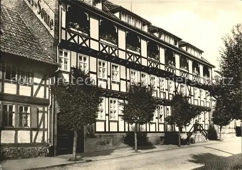 Neustadt Harz FDGB Erholungsheim Haus zur Sonne Kat. Neustadt Harz