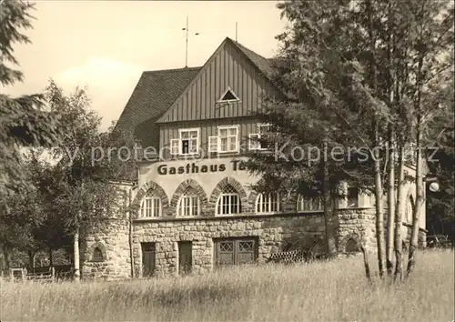 Carlsfeld Erzgebirge Gasthaus Talsperre Kat. Eibenstock