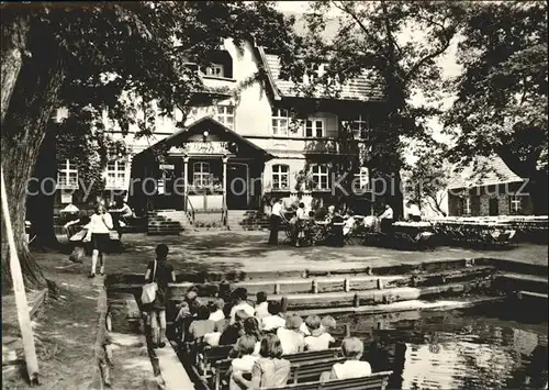 Leipe Konsum Gasstaette Boot Kat. Luebbenau Spreewald