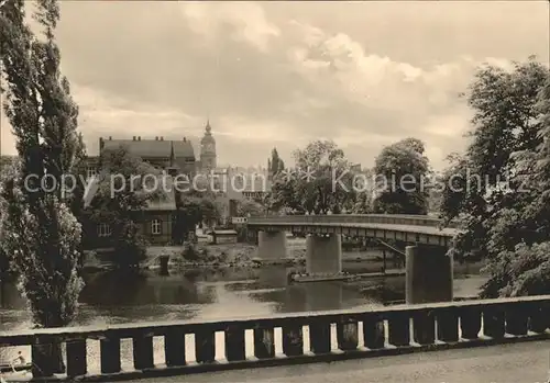 Weissenfels Saale Bruecke der Deutsch Sowjetischen Freundschaft Kat. Weissenfels