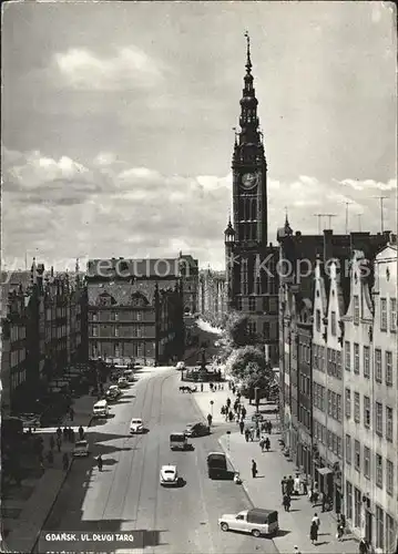 Danzig Westpreussen Kirchenpartie Kat. Gdansk