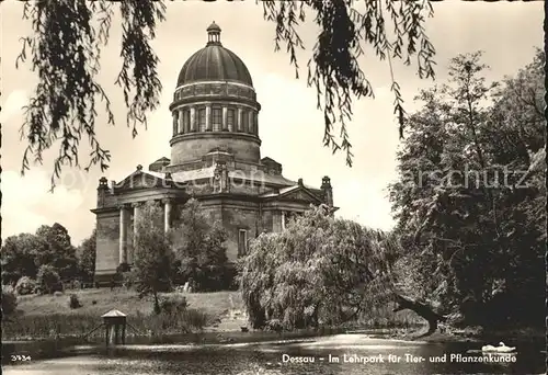 Dessau Rosslau Lehrpark fuer Tier  und Pflanzenkunde Kat. Dessau Rosslau