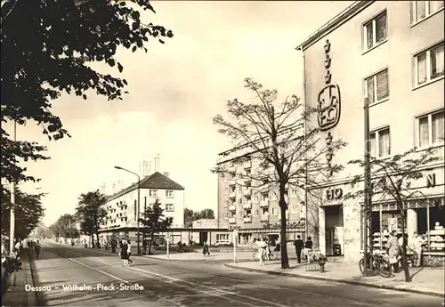 Dessau Rosslau Wilhelm Pieck Strasse Kat. Dessau Rosslau