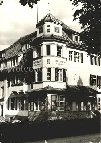 Templin FDGB Erholungsheim Aufbau Haus I Kat. Templin