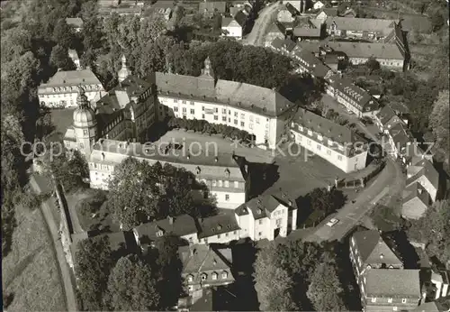 Berleburg Bad Fuerstliches Schloss Kneipp Heilbad Fliegeraufnahme Kat. Bad Berleburg