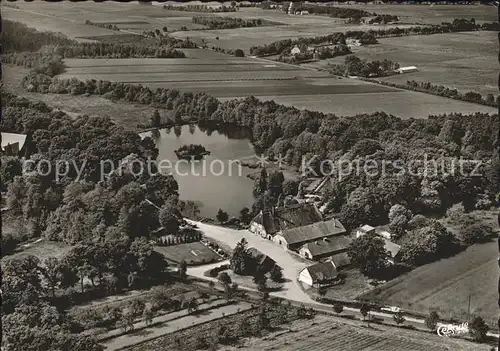 Grossenkneten Ausflugslokal Gut Moorbeck Fliegeraufnahme Kat. Grossenkneten