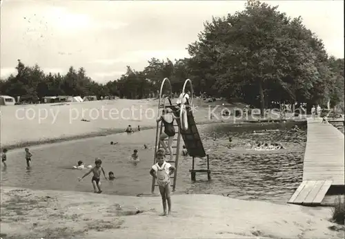 Dobbrikow Campingplatz Schwimmbad Kat. Nuthe Urstromtal