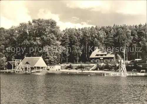 Brueel Mecklenburg Vorpommern Roter See Waldgaststaette Kat. Brueel