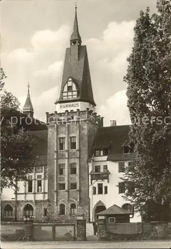 Bernburg Saale Kurhaus Kat. Bernburg