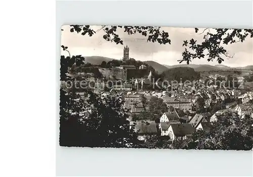 Dillenburg Panorama Schloss Kat. Dillenburg