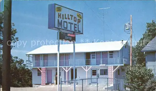 Branson Missouri Hilltop Motel  Kat. Branson