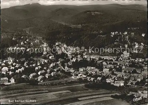 Bad Sachsa Harz Fliegeraufnahme Kat. Bad Sachsa