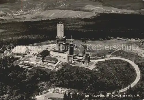 Grosser Feldberg Taunus Fliegeraufnahme Kat. Schmitten