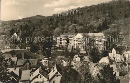 Bad Liebenstein Blick zum Kurhaus Volksheilbad Kat. Bad Liebenstein