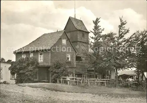 Arnstadt Ilm Gaststaette Riechheimer Berg Kat. Arnstadt