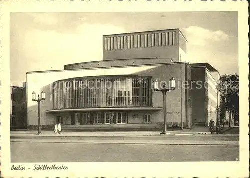 Berlin Schillertheater Kat. Berlin