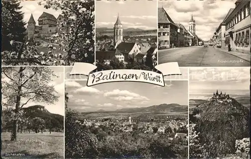 Balingen Zollernschloss Friedrichstrasse Burg Hohenzollern Lochenstein Kat. Balingen